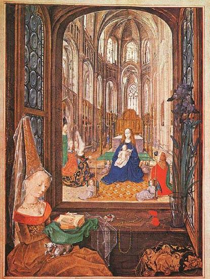 unknow artist Mary of Burgundy's Book of Hours China oil painting art